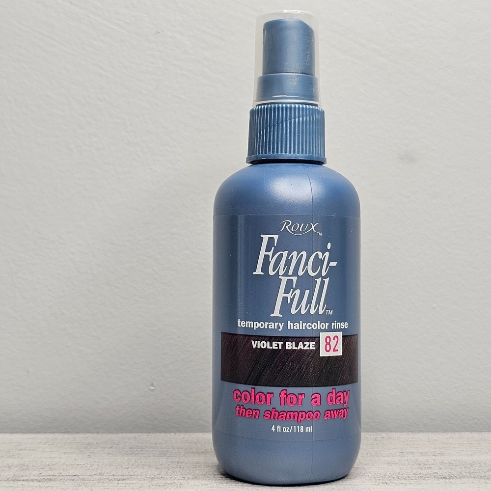ROUX Fanci-Full Temporary Haircolor Rinse Color for a Day 82 VIOLET BLAZE 4oz‎